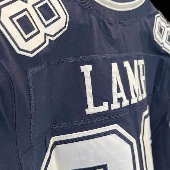 CeeDee Lamb Dallas Cowboys Nike Vapor F.U.S.E. Elite Authentic Jersey - Navy - Picture 9 of 12